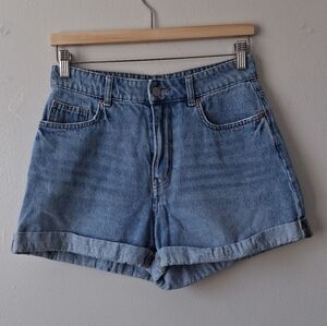 H&M Blue Jean Shorts Cotton